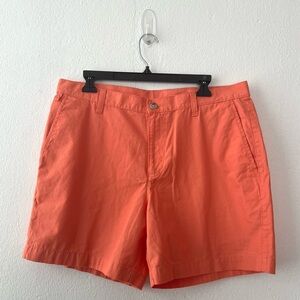 Columbia Orange PFG Shorts